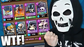 CLASH ROYALE: BARAJA SOLO DE ESQUELETOS !! - RobleisIUTU