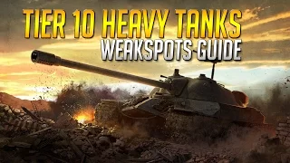 World Of Tanks - All Tier 10 Heavy Tank Weakspots