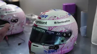 Preparing an F1 helmet | 2021 Styrian Grand Prix
