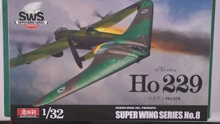 Zoukei-Mura SWS 1/32 HO 229 Kit Review