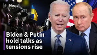 Biden and Putin hold talks over Ukraine invasion threat