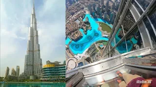 [4K] Tallest Building in the World - At the Top of Burj Khalifa Tour