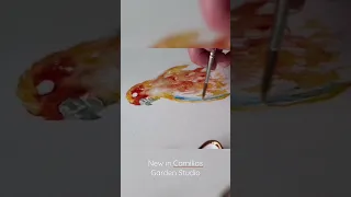 Parrot in loose Watercolor. New realtime video on Patreon page Camillas Garden Studio!