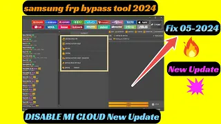 New tool update V4.4.2.1 fix | SAMSUNG FRP BYPASS 2024 | xiaomi mi cloud | MI Unlock tool