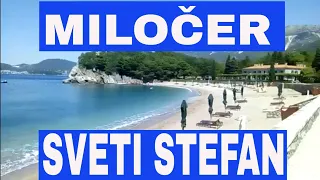 Plaža Miločer i Sveti Stefan 🏊 Najlepše plaže u Crnoj Gori🌴