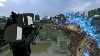 Godzilla vs Upgraded Titan Tv Man | Ultimate Battle | SFM