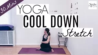 30 Min Yoga Cool Down Stretch for After A Workout | Post-Workout Cool Down | ChriskaYoga