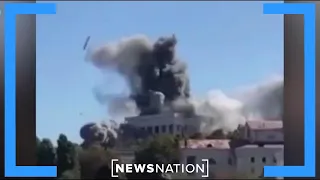 Ukraine claims attack on Russian navy headquarters in Crimea | NewsNation Live