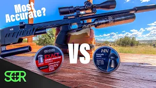 MOST Accurate Pellets for My AIRGUN?! - JSB VS H&N .22 caliber RTI Prophet Performance