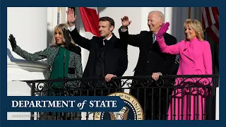 Remarks by President Biden at Arrival Ceremony for President Emmanuel Macron of France