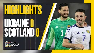 Scotland Secure Nations League Promotion! | Ukraine 0-0 Scotland | UEFA Nations League