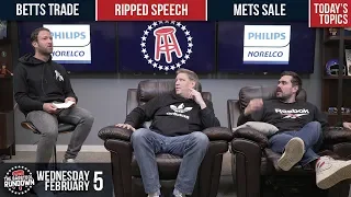 Dave Portnoy Thinks Sox Should Have Shelled It Out For Mookie - February 5, 2020 - Barstool Rundown