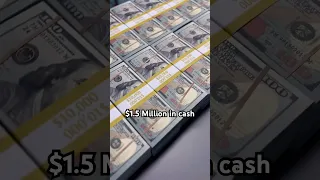 Unveiling the massive cash pile: $1,500,000 in Prop Money exposed!