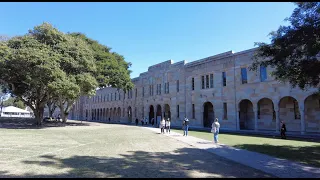 Brisbane - University of Queensland, St Lucia Campus (Walking Tour) 4K