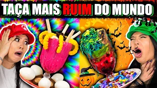 DESAFIO TAÇA MALUCA (taça ruim)| Blog das irmãs