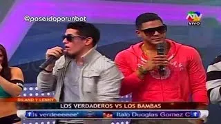 COMBATE: Dyland y Lenny - Los Verdaderos vs los Bambas 03/07/13