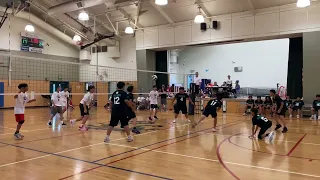 Fern Bacon vs Genevieve Didion Middle School Boys Volleyball 2024