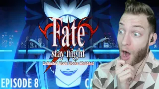 SHE FIGURED IT OUT!!! Reacting to "Fate/Stay Night UBW Abridged - Ep.8 Caster Away"