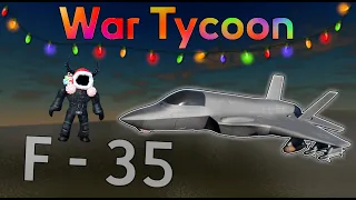 🔥ОБЗОР НА ЛУЧШИЙ САМОЛЁТ🔥 🌌 𝗙 - 𝟯𝟱 𝗟𝗶𝗴𝗵𝘁𝗶𝗻𝗴 🌌 WAR TYCOON