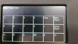 How to reset brother printer fuser unit MFC-L3710CW, MFC-L3750CDW and MFC-L3770CDW