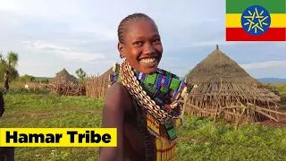 HAMAR TRIBE Girl Coffee Ceremony in ETHIOPIA 🇪🇹 ☕