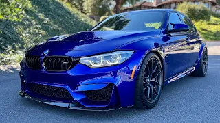 BMW M3 CS | SAN MARINO BLUE | F80 M3 | 4K | POV DRIVE