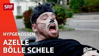 Wieso die Katze wirklich krumme Beine hat | Hypegenossen | Comedy | SRF