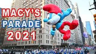 Macy's Thanksgiving Day Parade 2021 in Manhattan