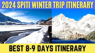 2024 Spiti Valley Winter Trip Itinerary | Spiti in January, February, March | Spiti Winter Ride Plan