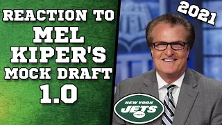 Reaction to Mel Kiper's Mock Draft 1.0 - New York Jets