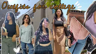 Outfits I wore to College for a week, Faculty of Law,  Delhi University!
