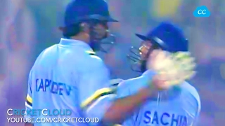 KAPIL DEV and SACHIN - RARE VIDEO !!