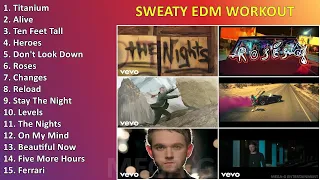 Sweaty EDM Workout ~ Greatest Remix Songs Medley