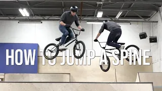 How to Jump a Spine Ramp BMX