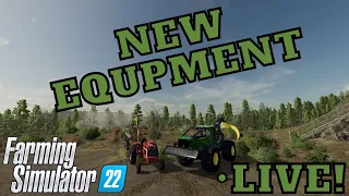 We Bought A John Deer Skidder Tractor And Some More Land! Farming Simulator 22 FS 22