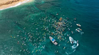 Paddle out and celebration of life for Derek Ho