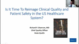 Is it time to reimagine the US Healthcare Quality System?
