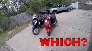 Honda Sh150i and Buddy 125 comparison