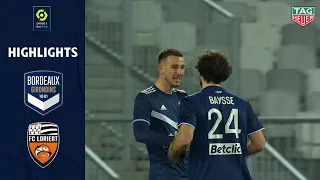 FC GIRONDINS DE BORDEAUX - FC LORIENT (2 - 1) - Highlights - (GdB - FCL) / 2020-2021