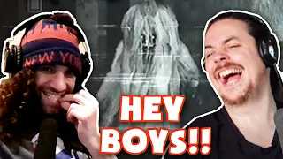 We watch ourselves get SCARED playing horror games!! - Game Grumps Compilations