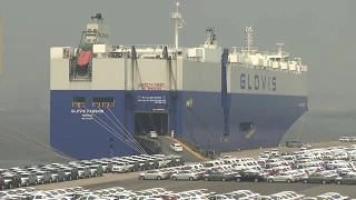 Hyundai's Enormous Shipping Dock