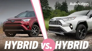 2019 Toyota RAV4 Hybrid vs 2018 Toyota RAV4 Hybrid  #autonationdrive