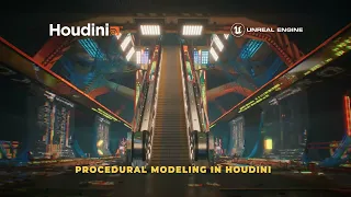 🔥15% OFF Discount Code: WFX15🔥Houdini Tutorial Procedural Modeling [escalator]