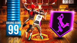 I Unleashed The TRUE POWER Of a 99 DRIVING DUNK & It RUINED NBA2K23