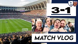 Son (흥민손) Shines To Keep Top 4 Hopes Alive!!! TOTTENHAM 3 WEST HAM 1 [MATCH-DAY VLOG]