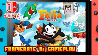 Felix the Cat - (Nintendo Switch) - Framerate & Gameplay