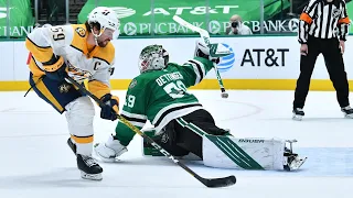 Rinne makes jaw-dropping save and Josi scores slick SO Winner