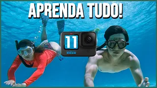 GOPRO HERO 11 - ENSINANDO TODAS AS FUNÇÕES COM EXEMPLOS PRÁTICOS