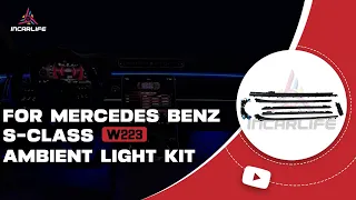 Summer auto parts Ambient Light kIT  For Mercedes Benz S-Class W223