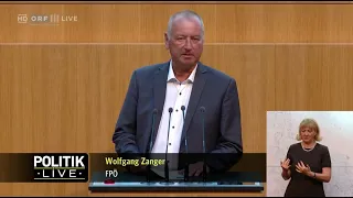 Wolfgang Zanger - COVID-19 Finanzierungsagentur (Rechnungshofbericht) - 20.9.2023